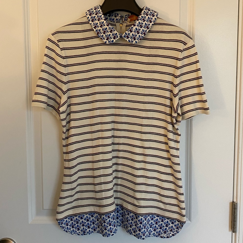 Tory Burch Striped Shirts